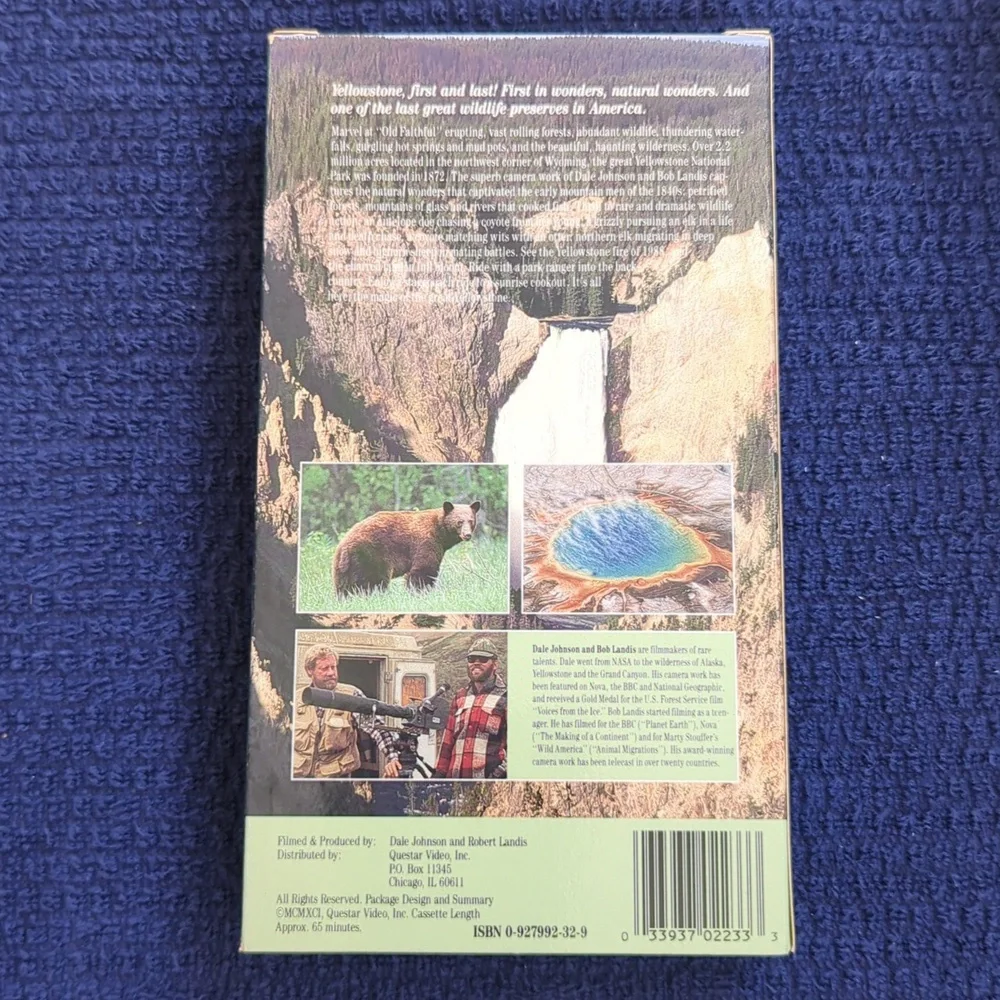 America's Great National Parks 3 VHS Collection Set